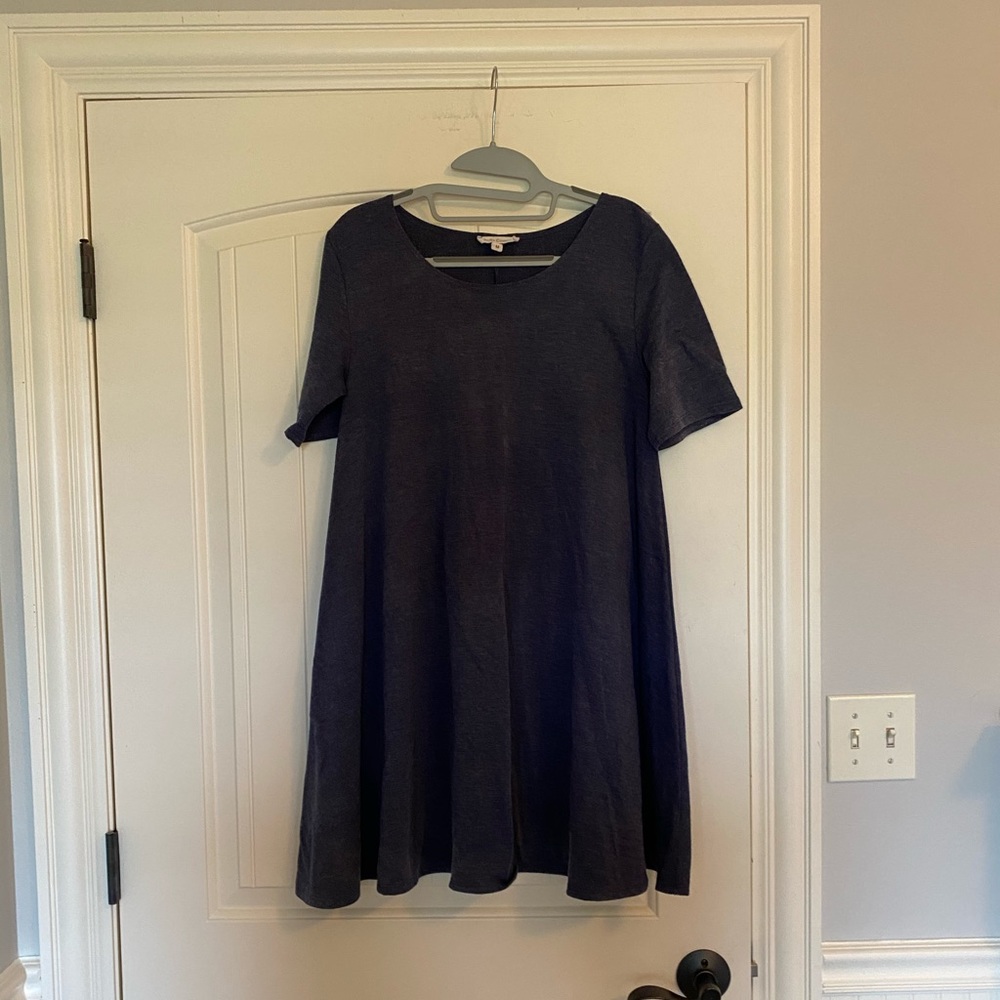 Navy T-shirt dress